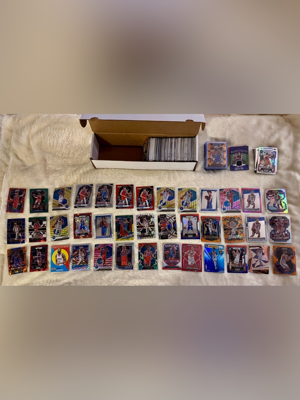 Oklahoma City Thunder NBA Basketball Card Collection